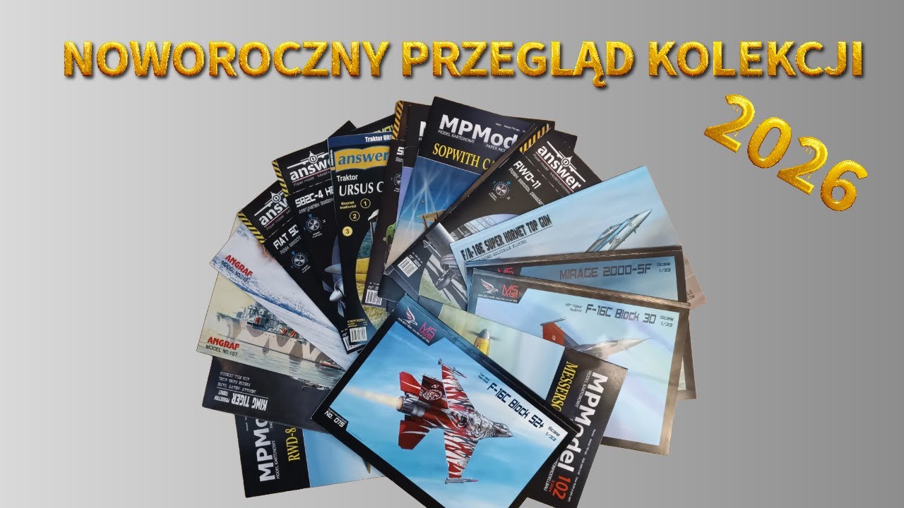 *2026* NOWOROCZNY PRZEGLĄD KOLEKCJI MODELI KARTONOWYCH
