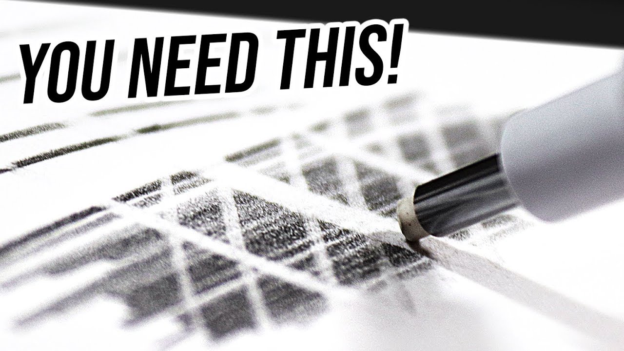 5 MUST HAVE DRAWING SUPPLIES for ANY GRAPHITE ARTIST