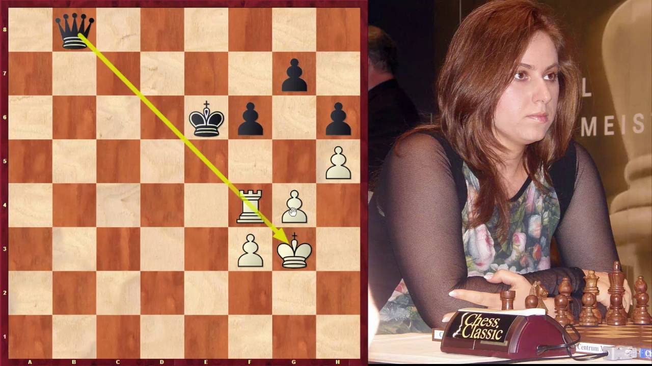 Fin de partie pour débutants : Judit Polgar promeut son pion!