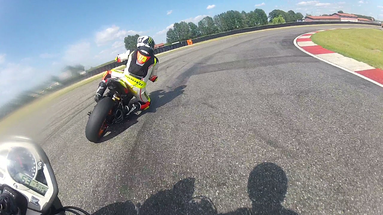 PAREGGIAMENTO 600 FAST Circuito Tazio Nuvolari con Honda Hornet 600 (30.5.2021)