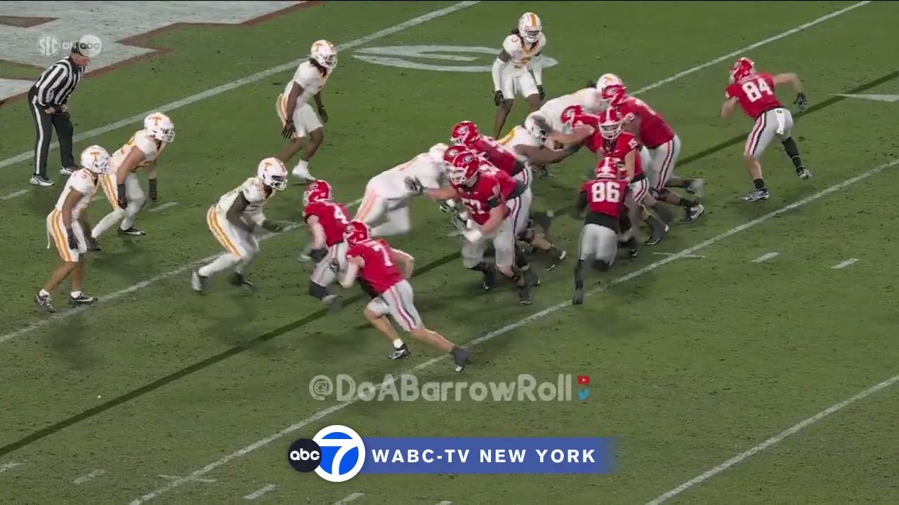 Georgia OL/Offense vs Tennessee Defense (2024)