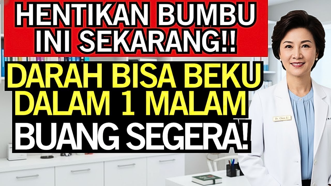 Dokter Jantung Peringatkan! 6 Bumbu Dapur Ini Naikkan Risiko Stroke Lansia Dalam 1 Malam | Henti!!