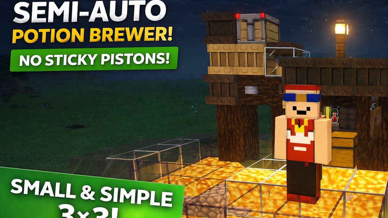 Infestation Potion auto brewer with Water bottle crafting included