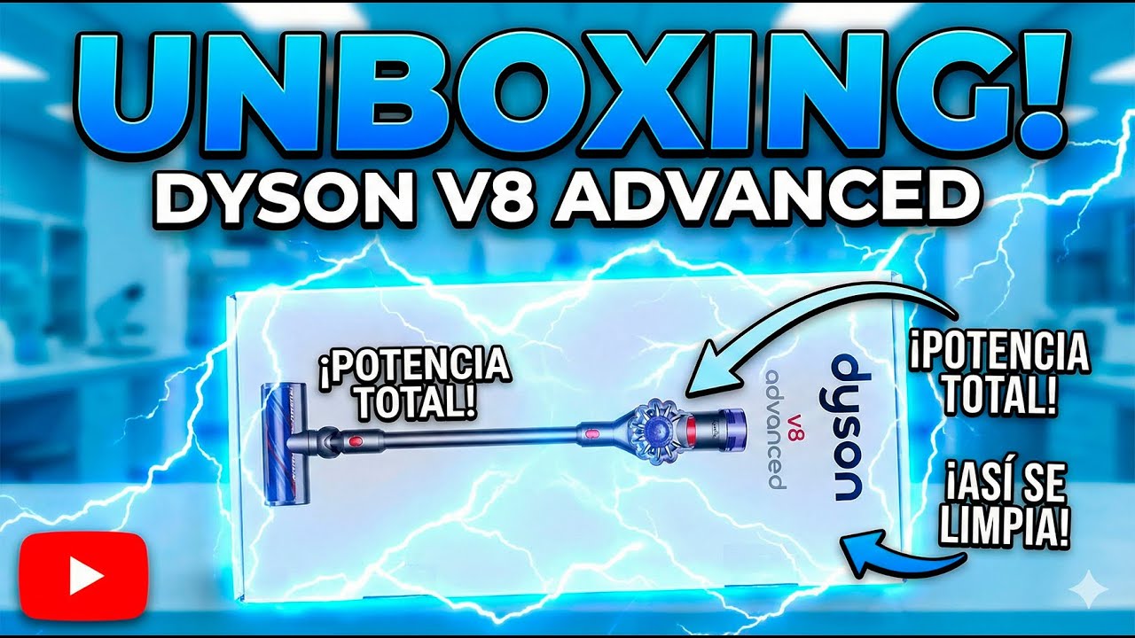 ✅ Unboxing Dyson V8 Advanced 2026
