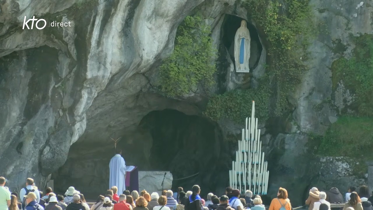 Chapelet du 20 mars 2026 à Lourdes