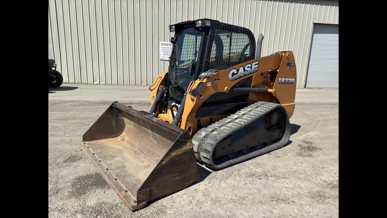 2015 Case TR320 Skid Steer Track Loader