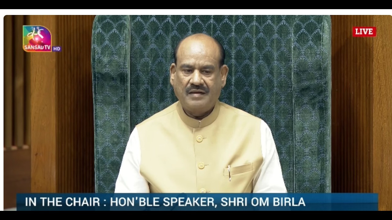 LS Speaker Om Birla Congratulates Mirabai Chanu on India's First Gold at Commonwealth Games 2026