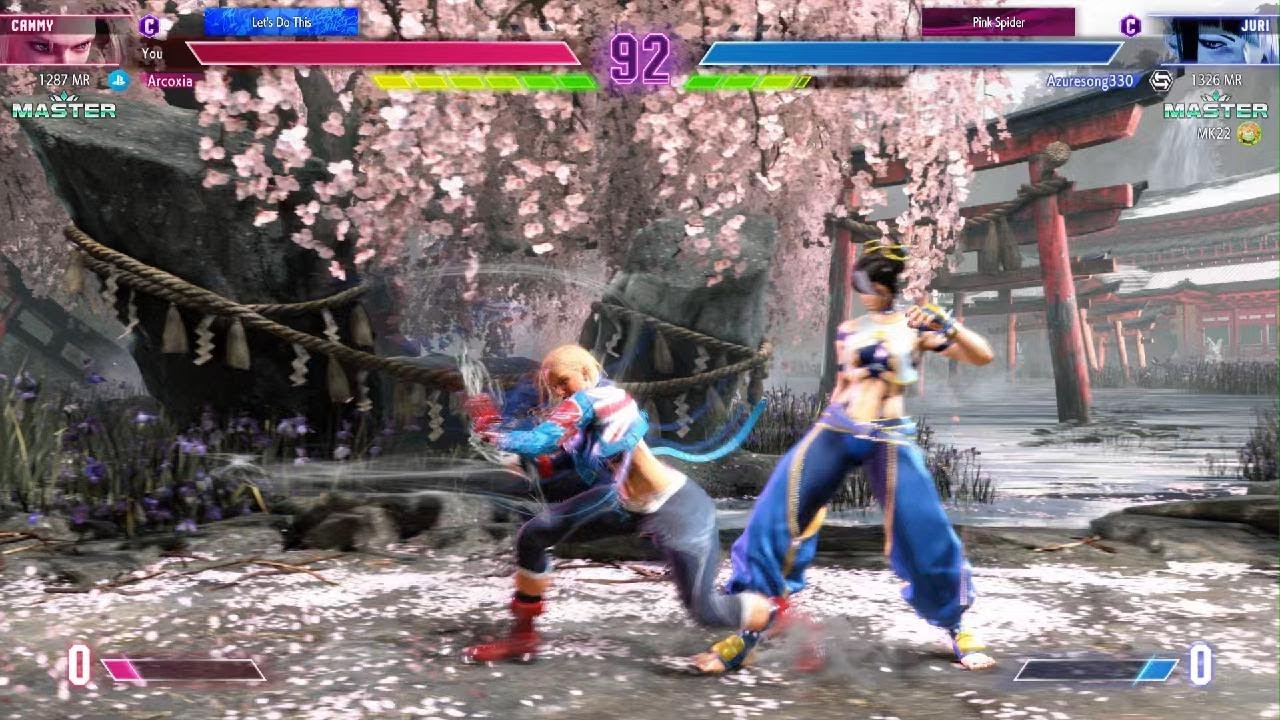 Street Fighter 6 Cammy Throw Loop