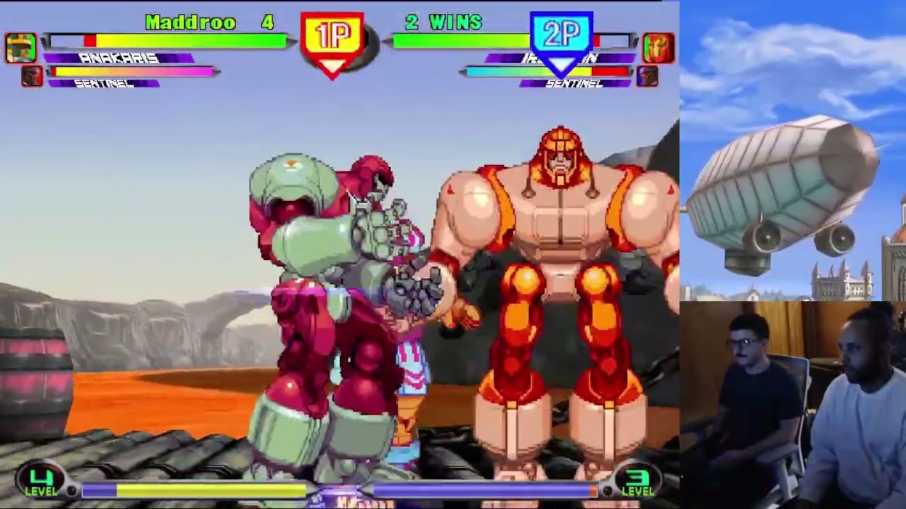 MvC2 (DCHDMI): Предварительная сессия CTD23 - Maddroo против Robocop FT7 # 1 [Комментарий Ромнето...
