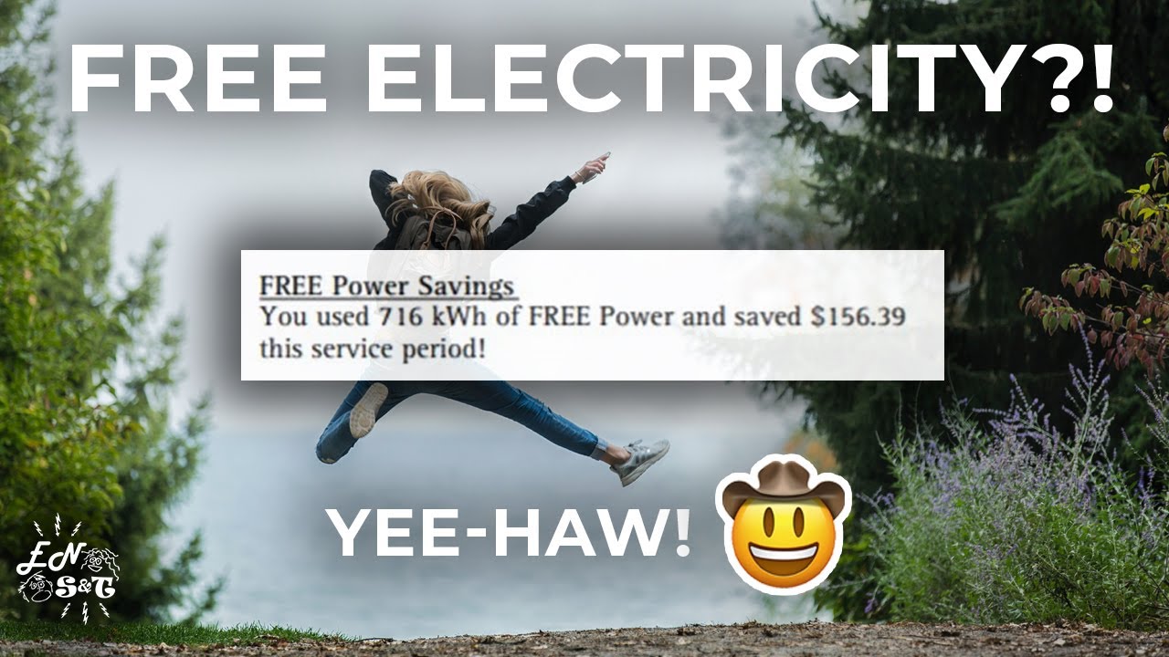 Free Electricity at Home?! (Using TOU Rates/Load Shifting for Good!)