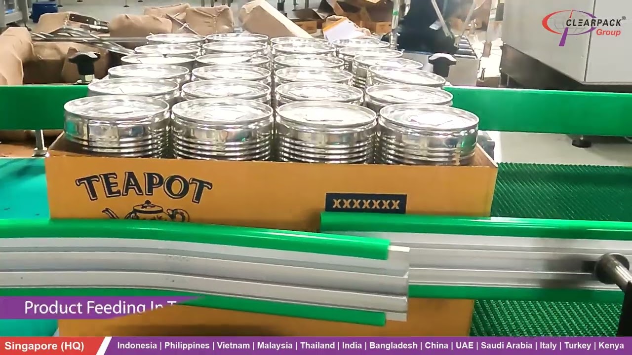 Boost Efficiency in Dairy Packaging with Invopac Wrap-Around Case/Tray Packer with Shrink Wrapping
