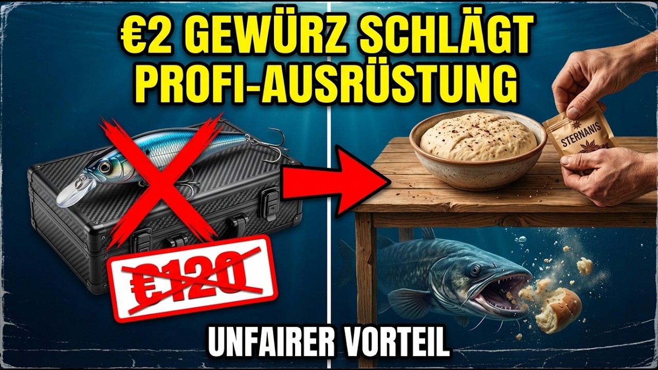 Fische flippen völlig aus bei diesem Teig — Mach ihn JETZT und geh nie wieder mit leerer Kühlbox!