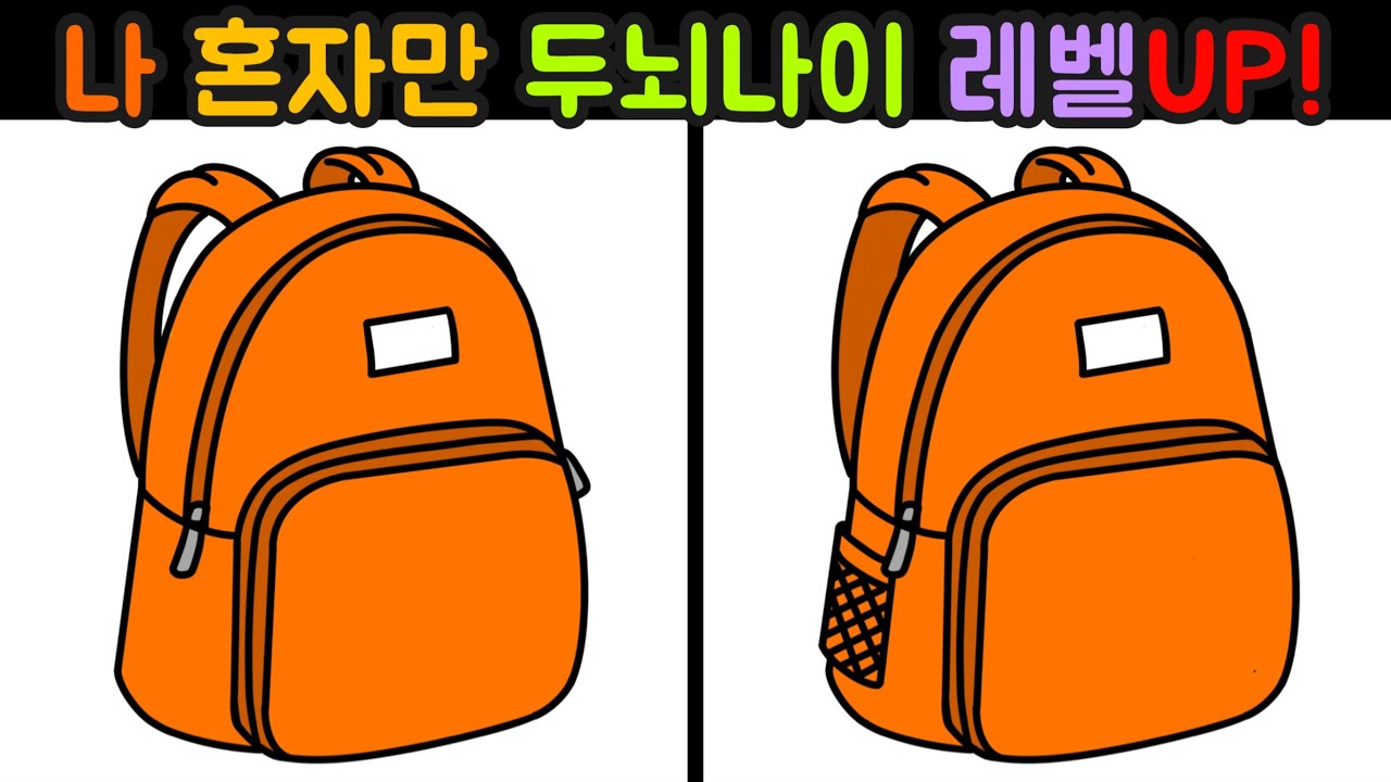 Day16 [다른그림찾기/틀린그림찾기/Find the Difference/치매예방/두뇌훈련] 5문제 끝까지 풀면 두뇌 회춘!