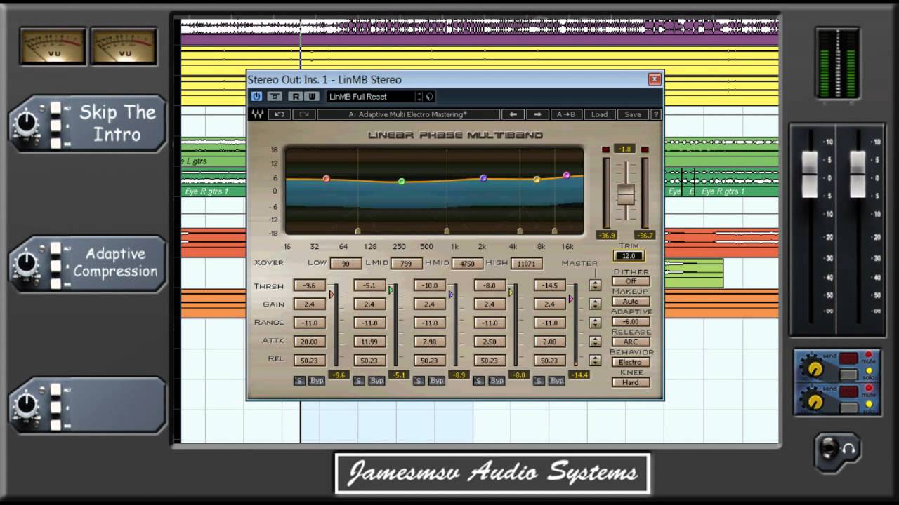 Using the Waves Linear Phase Multiband Compressor (LinMB) - A  comprehensive tutorial (nearly)