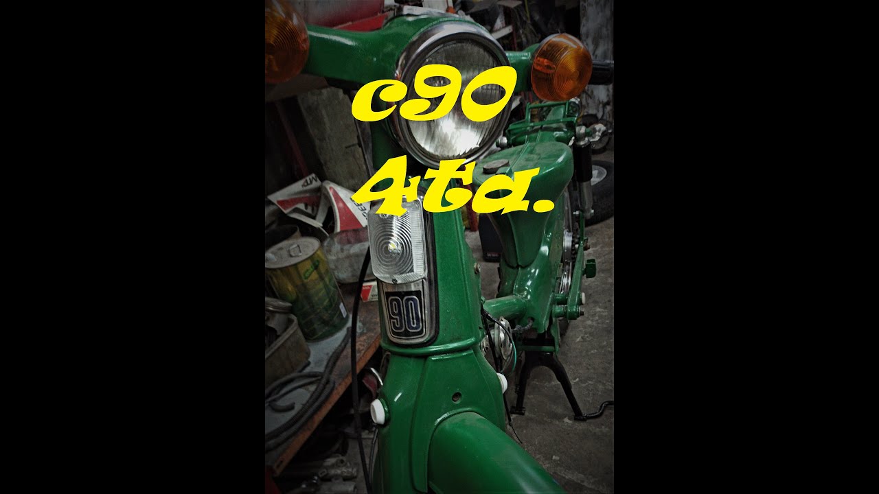 # HONDA #ECONO #POWER #C90.. adaptamos la 4TA.. #parte 1
