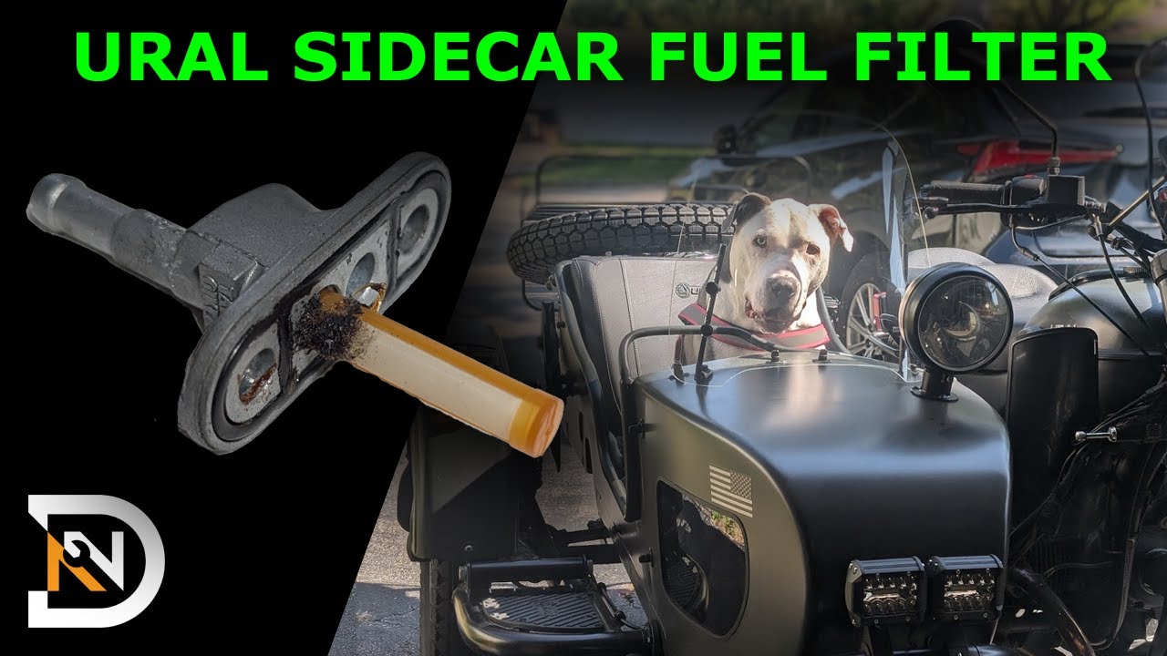 Ural Motorcycle Fuel Filter – Fuel Filter Service on a Ural Gear-Up Sidecar