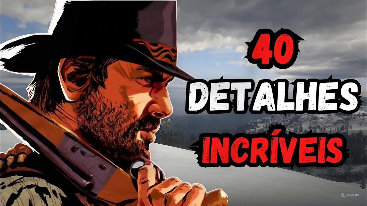 40 detalhes INSANOS em RED DEAD REDEMPTION 2!