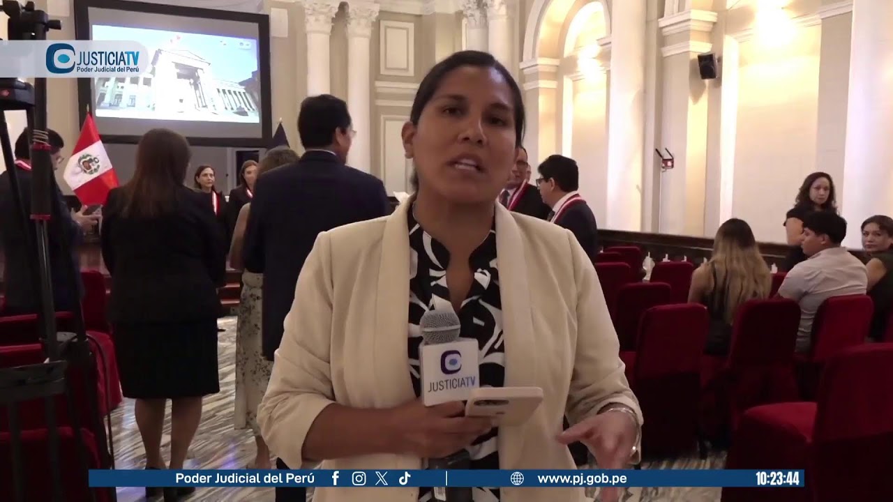 🔴#EnVivo | PDTE. ENCARGADO TOMA JURAMENTO A JUEZAS  Y JUECES SUPREMOS PROVISIONALES