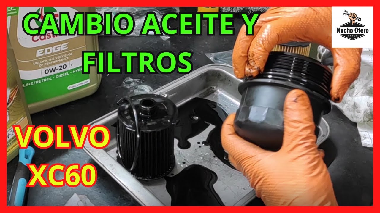 Cambio aceite y filtros volvo XC60