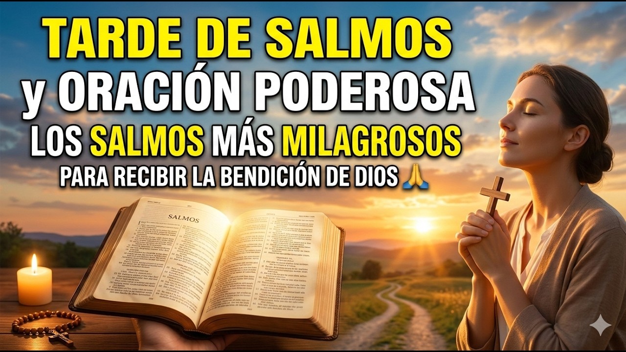 Oración Poderosa | Los Salmos Más Milagrosos para Recibir la Bendición de Dios 🙏