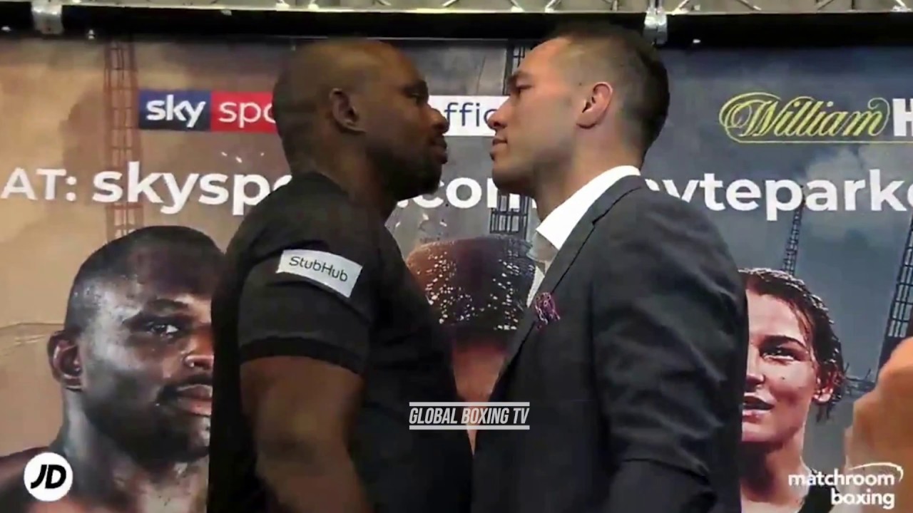 Dillian Whyte VS Joseph Parker Face Off