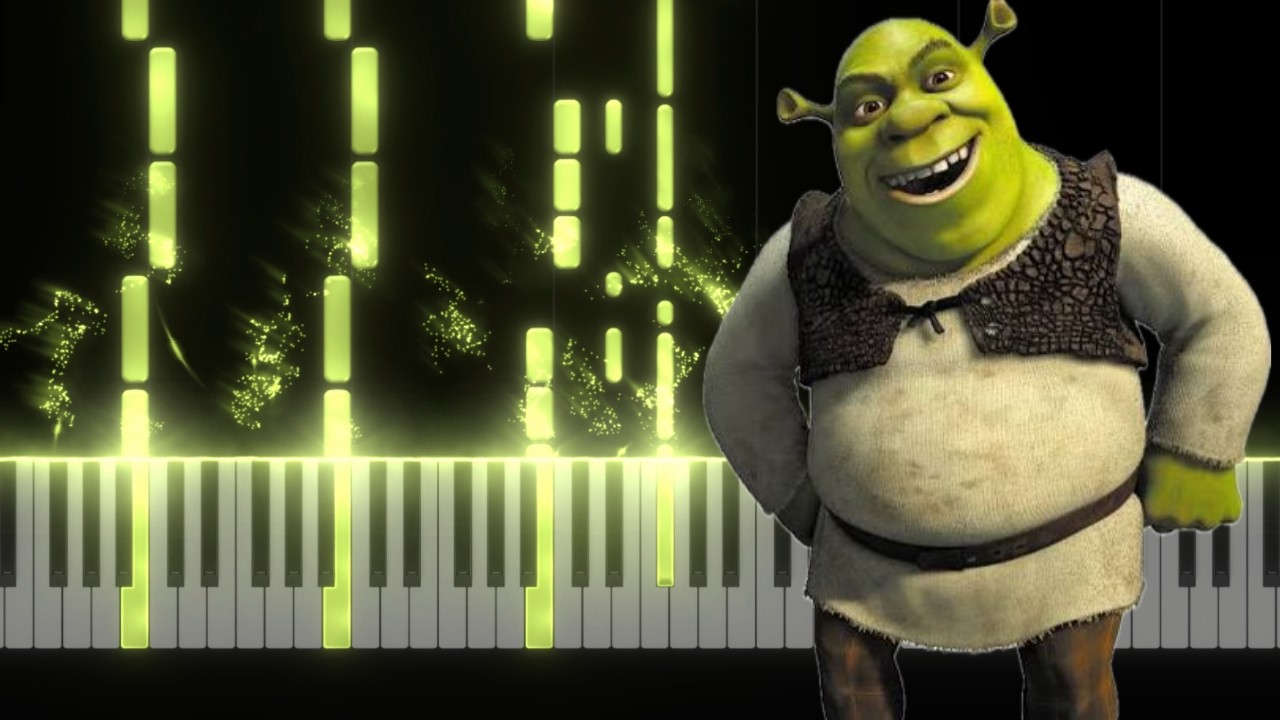 Shrek - All Star (Freestyle  piano)