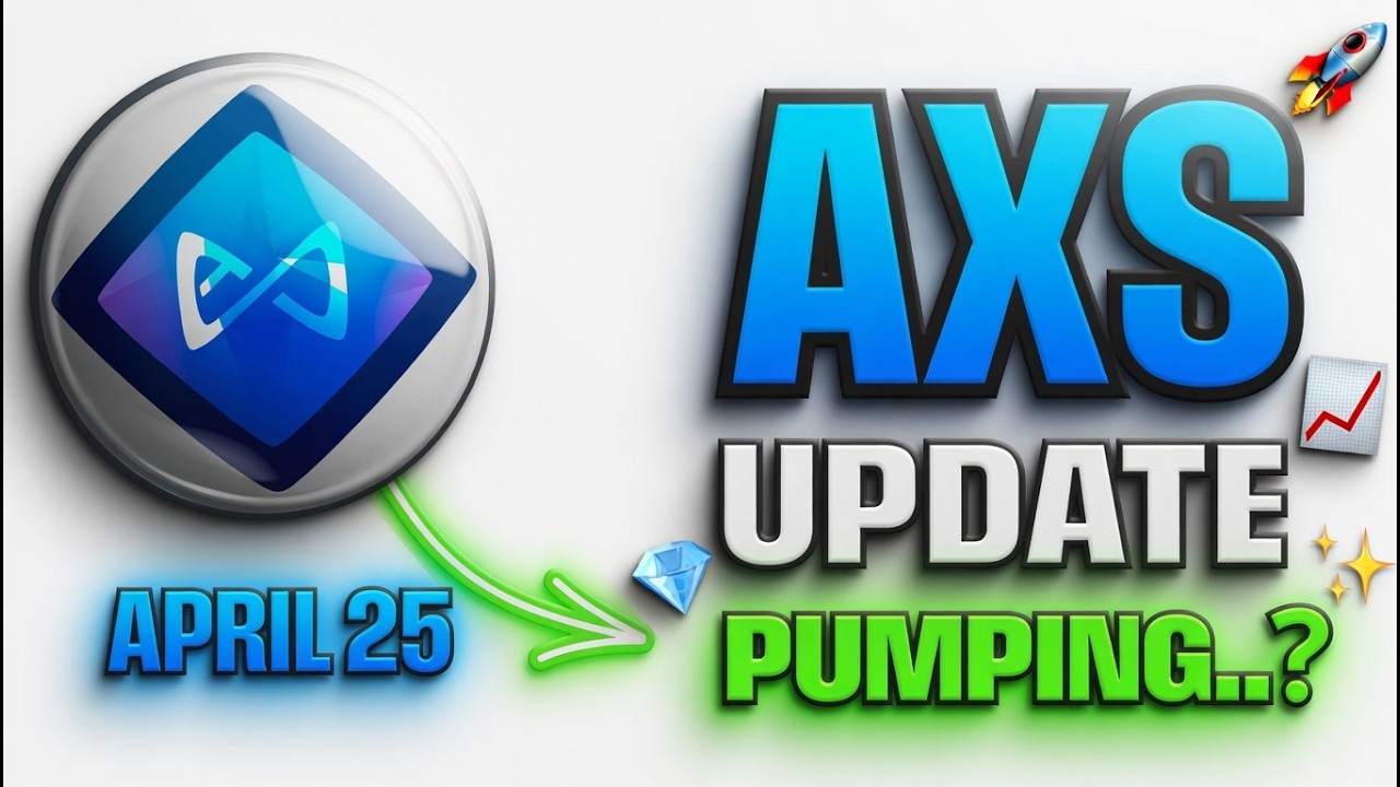 Axie Infinity Coin PUMPING? Axs Crypto Price Prediction  | Axs coin News Today ( April 25 )