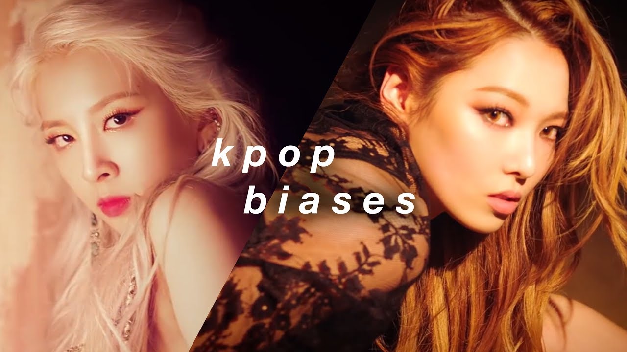 kpop biases: me vs my subscribers