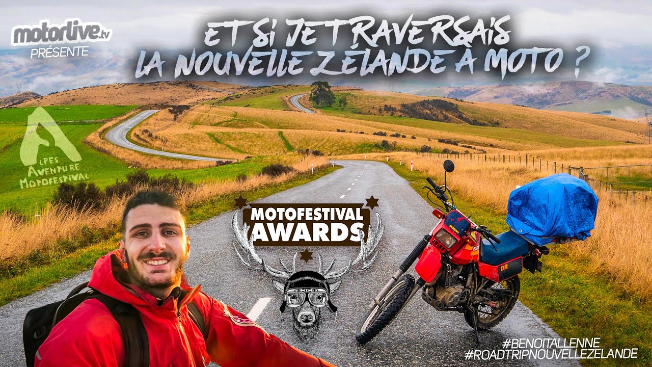 TRAVERSER LA NOUVELLE ZÉLANDE À MOTO | BENOIT ALLENNE