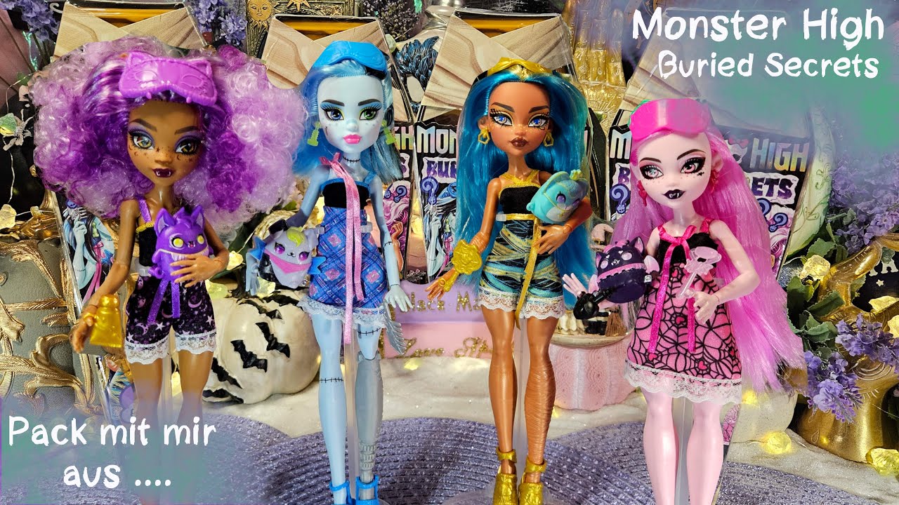 Monster High Puppe - Buried Secrets Wave 1 - #Monsterhigh #unboxing #auspacken