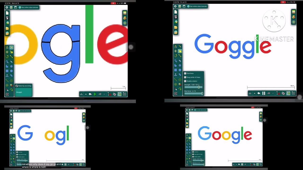 ￼Every google logo bloopers Liam world 1-4 played at the same time ￼￼