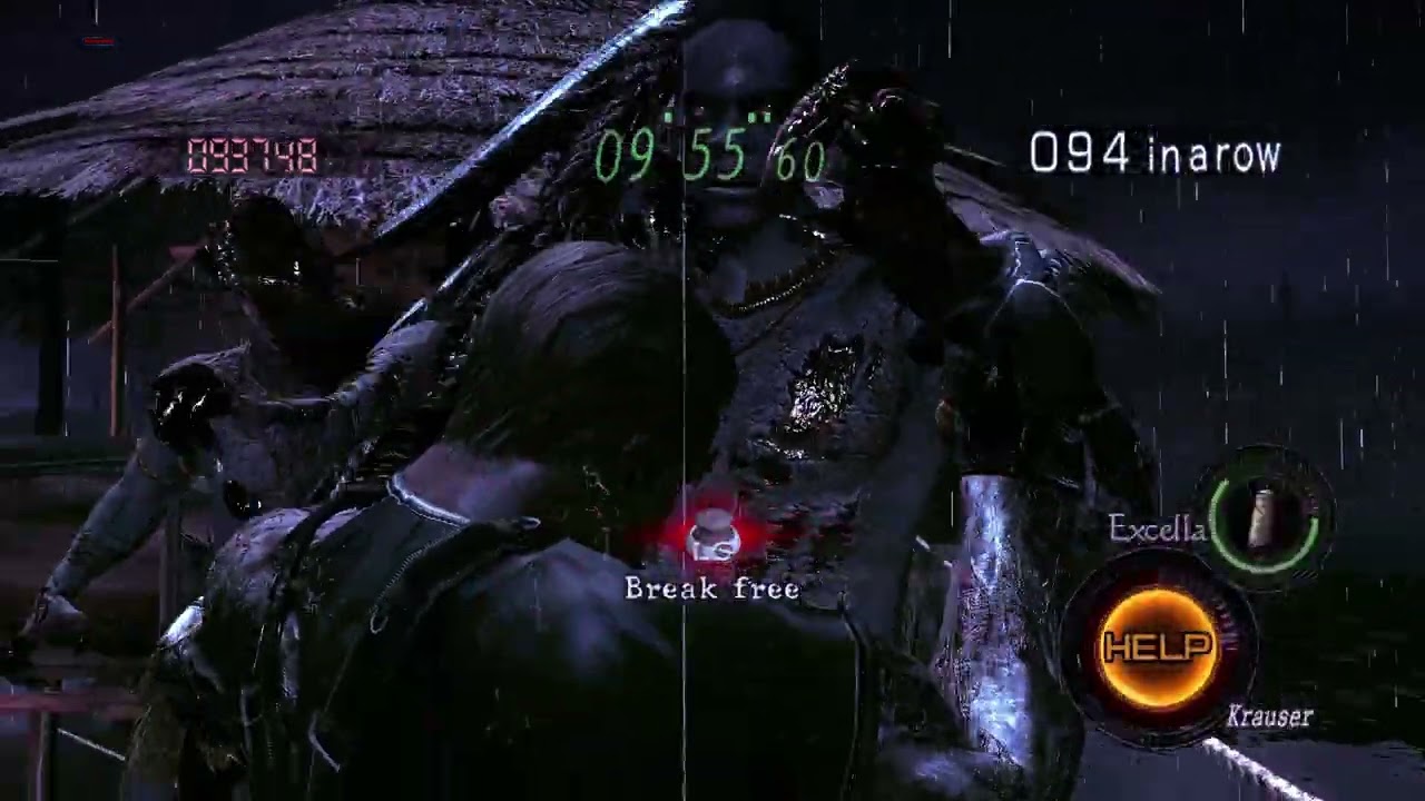 RE5 Marshlands Tiny Island ~ Mutated Krauser & Luis Sera & Ariana Grande ~ LostDanii 3 Reunion