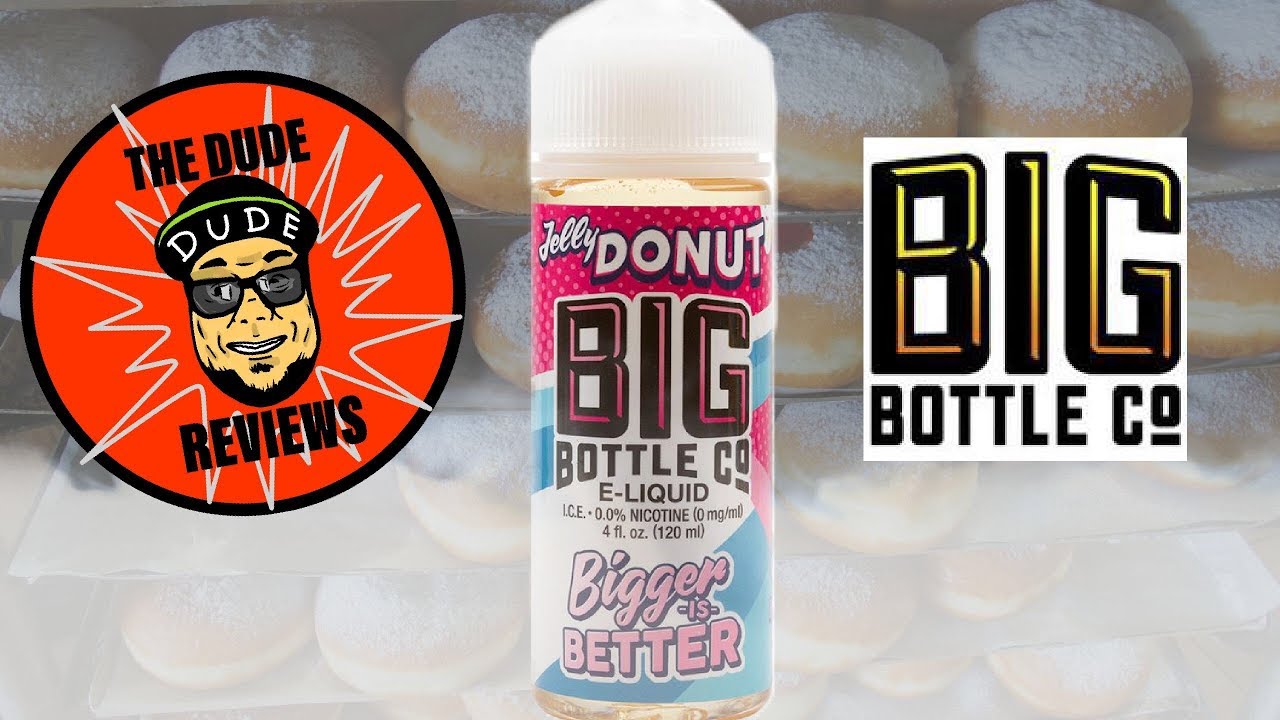JELLY DONUT by BIG BOTTLE CO./ E-Liquid Review