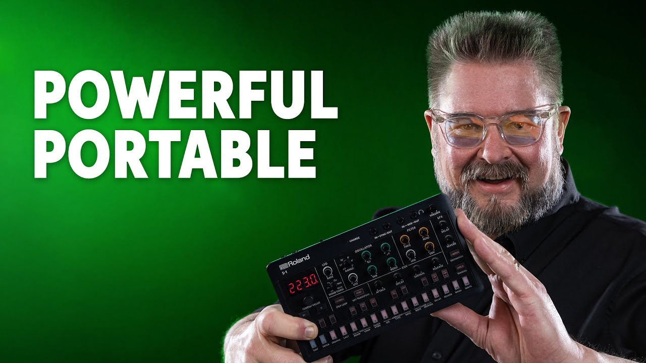 Roland AIRA Compact S-1: The SH-101 Rides Again! — Daniel Fisher