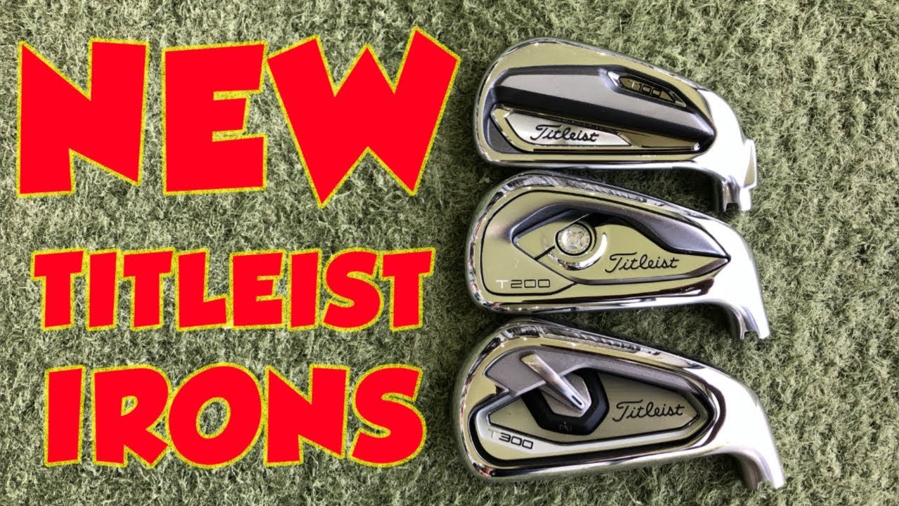 TITLEIST T100 v T200 v T300 IRON COMPARISON