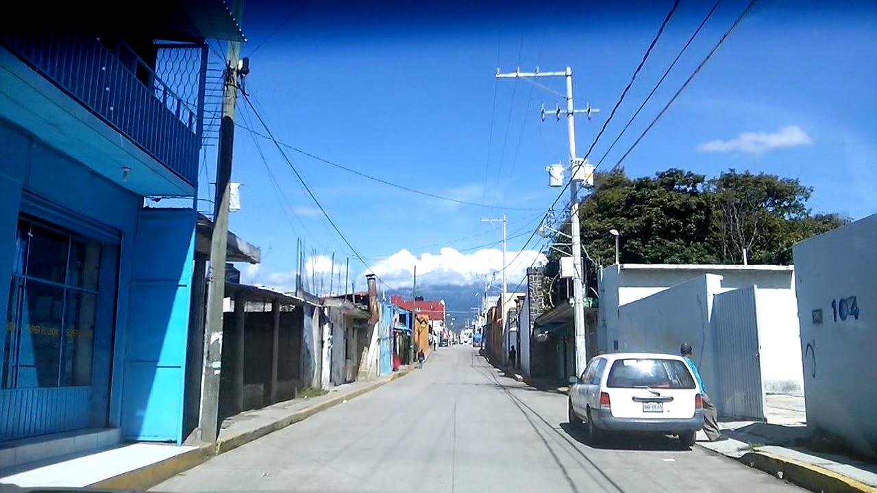 Las bellas calles de San Andrés Calpan, Puebla.