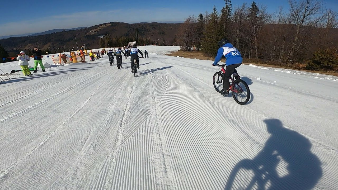 Szczyrk Avalanche 2026 P4 rowerowy wyścig po stoku
