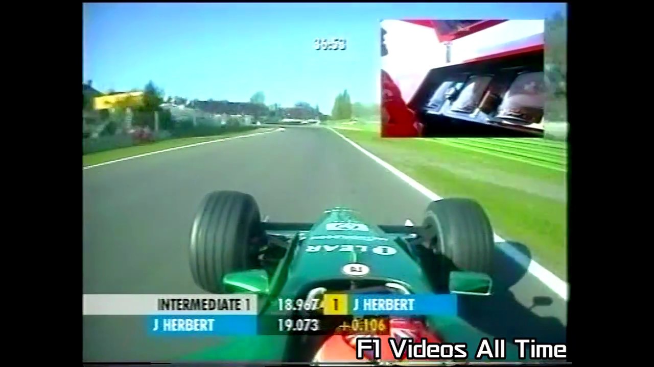 Johnny Herbert onboard, Sam Marino 2000