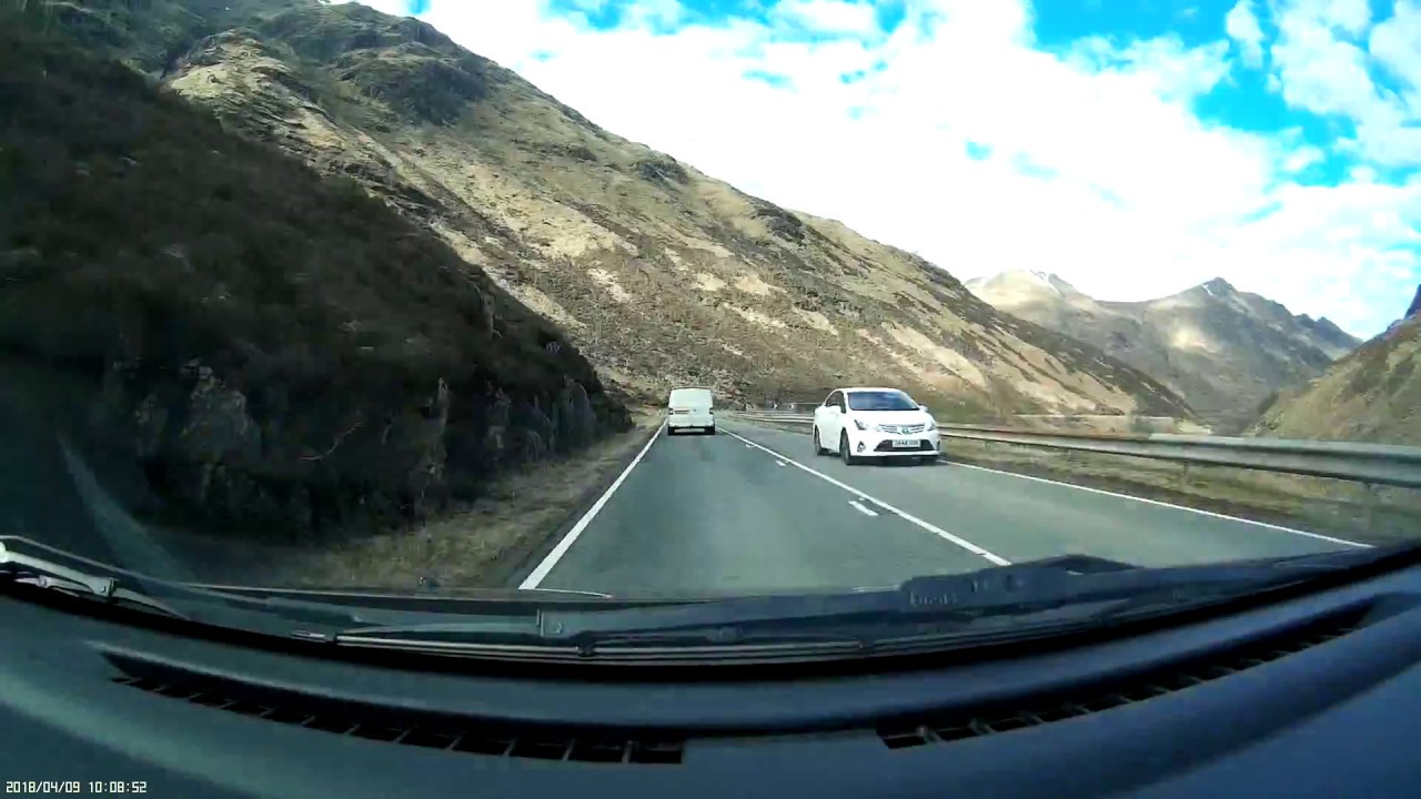 Driving in Shiel Bridge