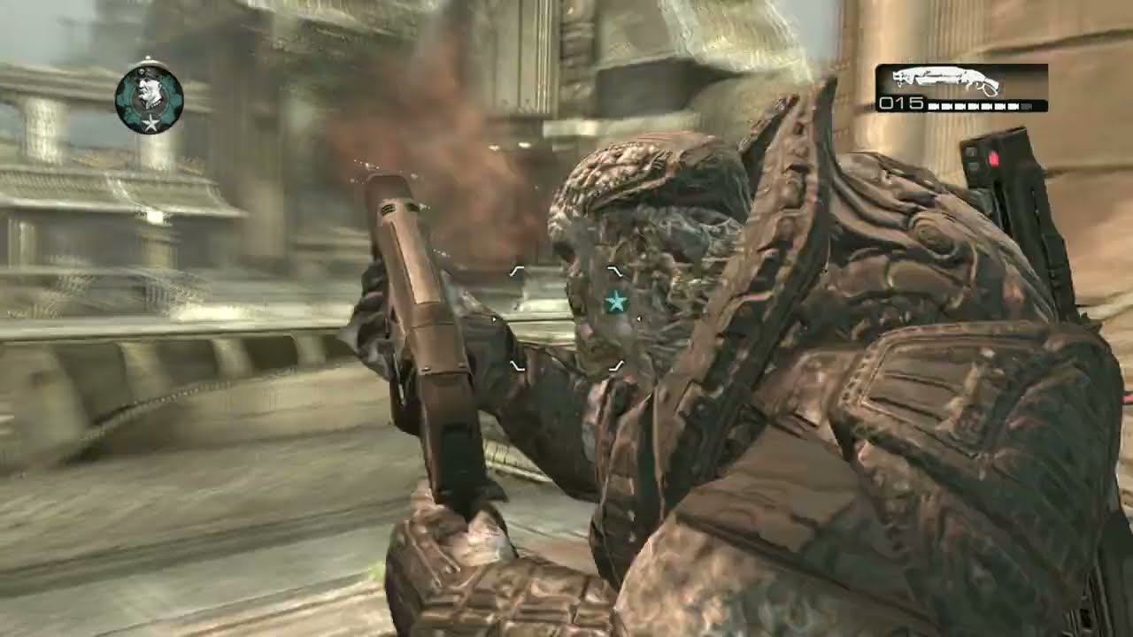 General Raam Saves the Day - Gears of War 2 - Guardian Gameplay Part 14