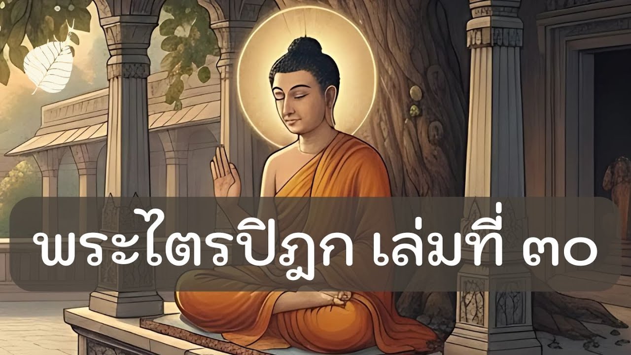 เสียงอ่าน พระไตรปิฎก เล่มที่30 จูฬนิทเทส (ไม่มีดนตรี) อ่านโดย อาจิต โตเกียรติรุ่งเรือง