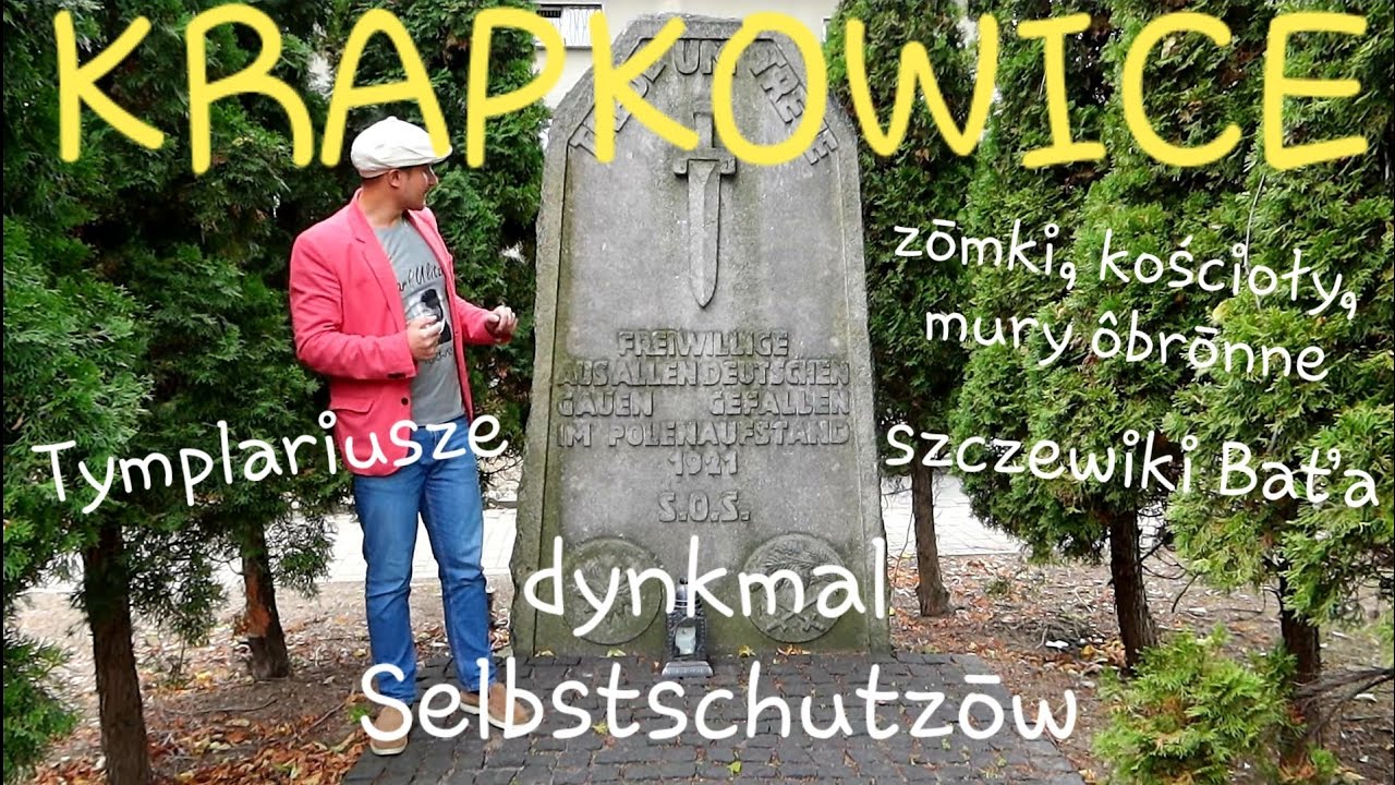 CHRAPKOWICE/KRAPPITZ - dynkmal Selbstschutzōw. Zōmki, Tymplariusze i Baťa. Rajzy Gōrny Ślōnsk #77