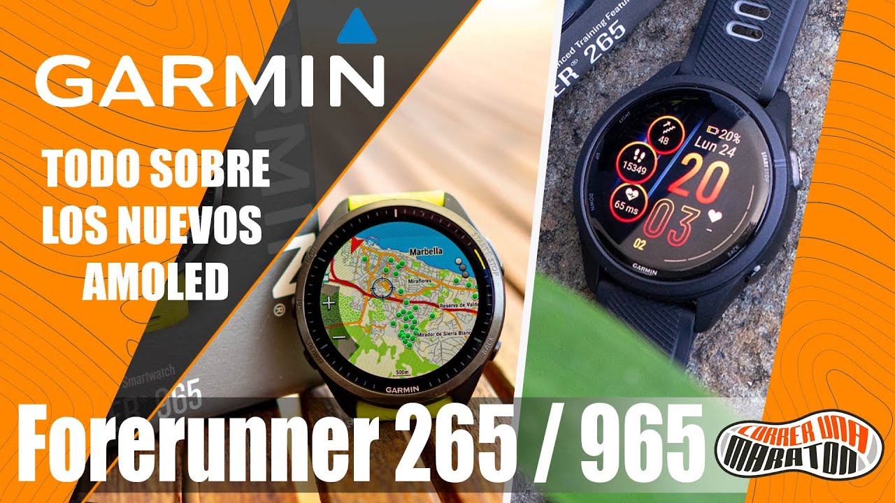 Garmin Forerunner 265 Y Garmin Forerunner 965 | Todo lo que debes saber y opinión en español