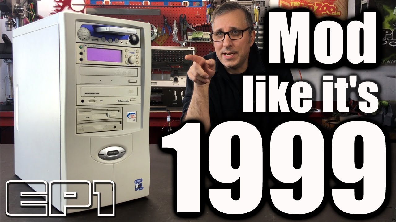 Сборка корпуса для ретро-игрового ПК 1999 года, эпизод 1 «VooDoo PC Cablegami»