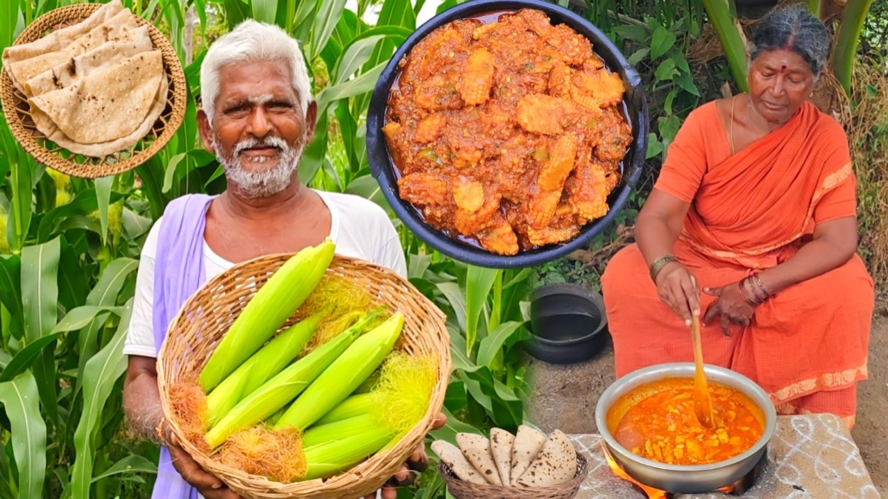 చపాతీ ల్లోకి బేబీ కార్న్ మసాలా కర్రీ ఇలా చెయ్యండి రుచి అదిరిపోది ⁠| Baby Corn Masala Gravy Recipe