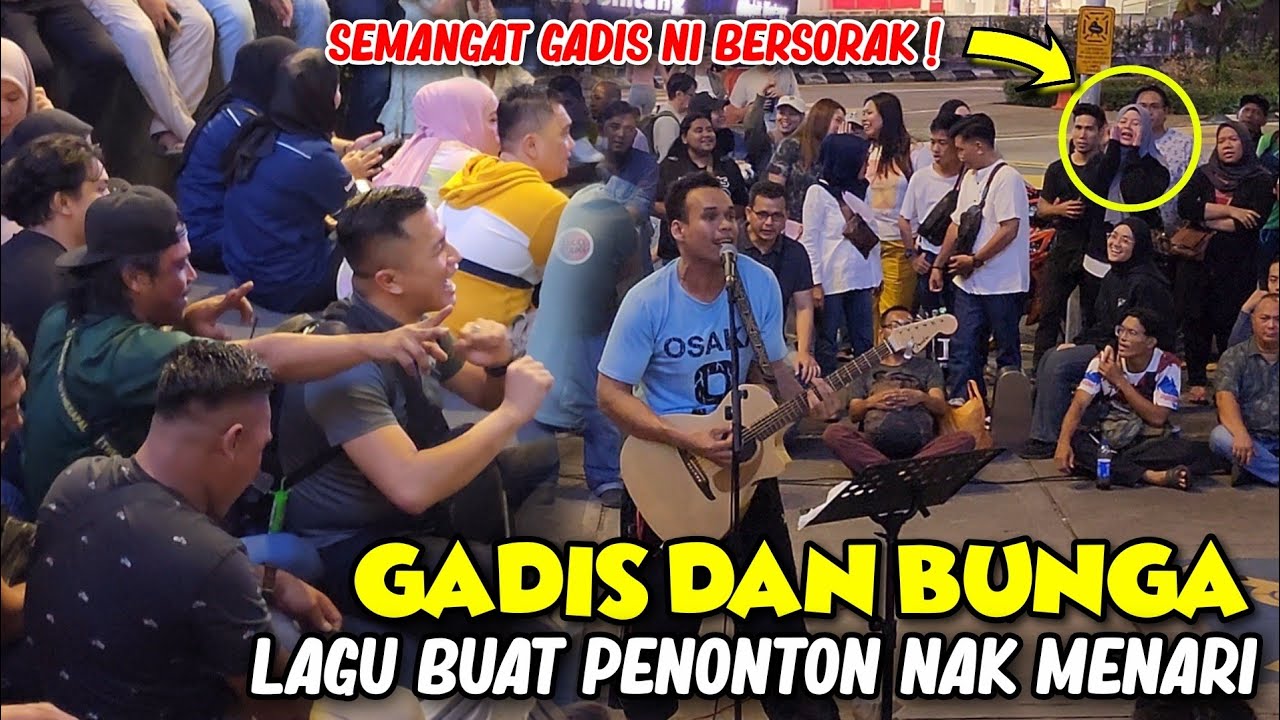 Gadis Dan Bunga | Penonton bersorak auto nak menari bila Sentuhan main lagu ni
