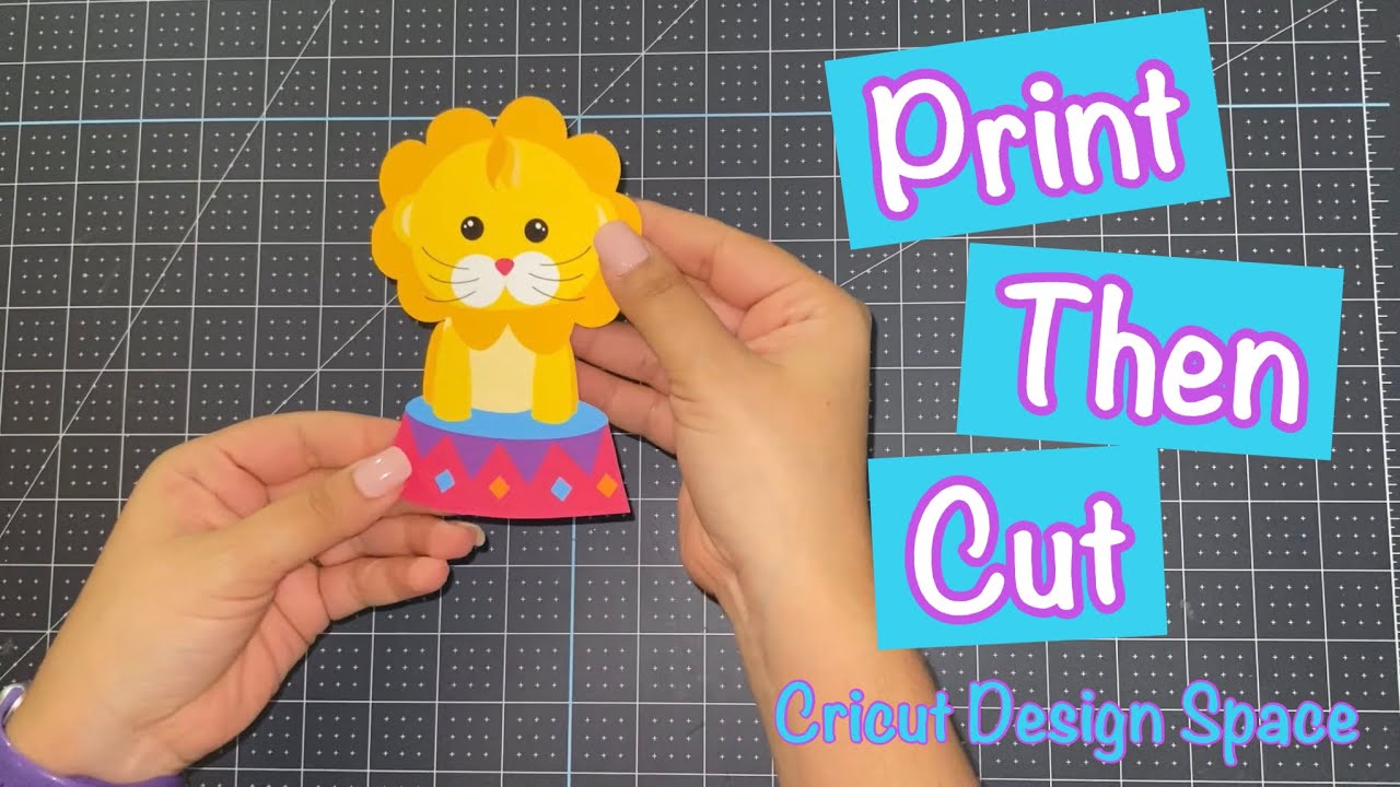 Print Then Cut Basics Tutorial in Cricut Design Space