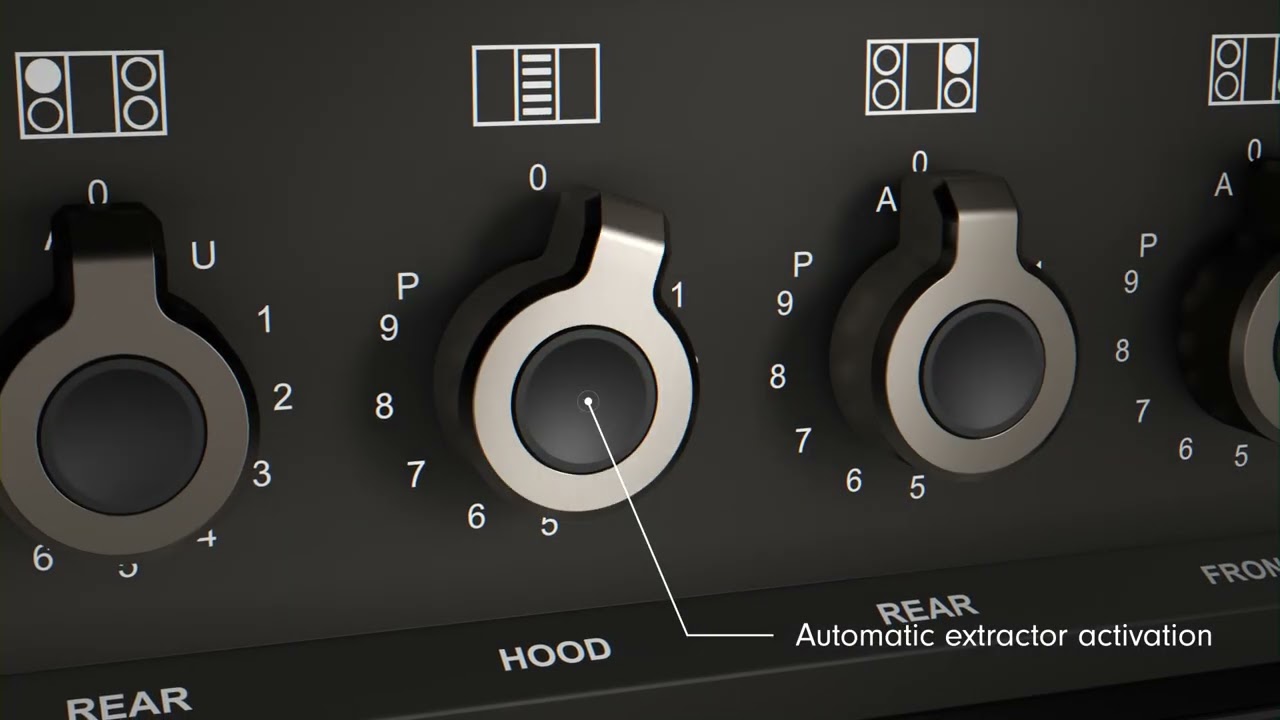 Bertazzoni: Professional Range Cooker with Integrated Extraction