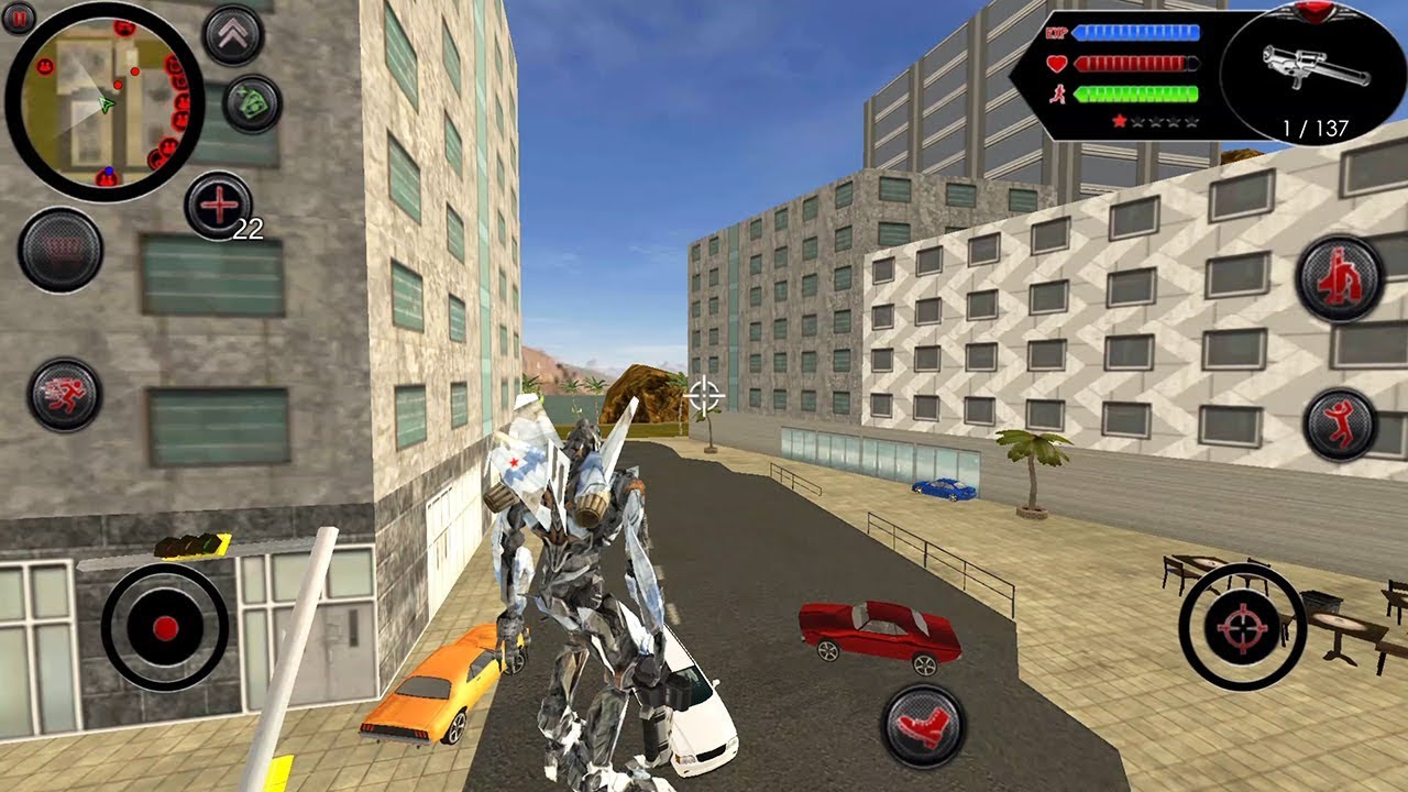 Robot Shark #6 | by Naxeex Robots | Android GamePlay HD