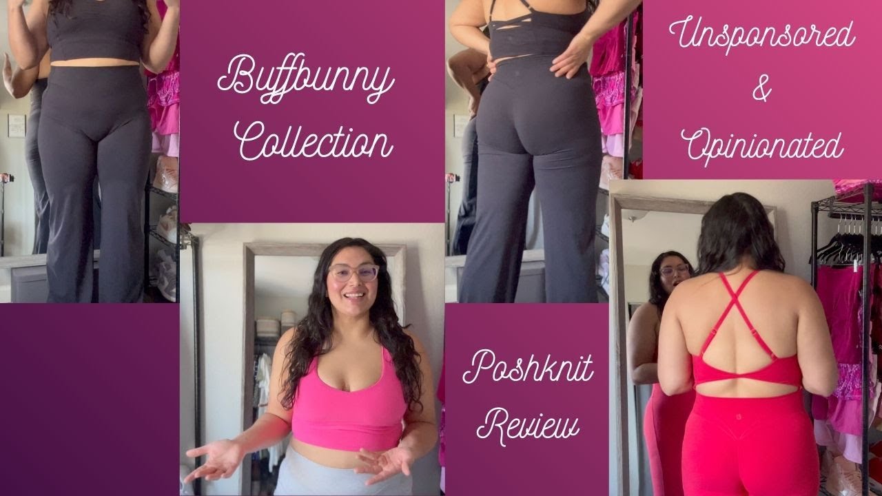 Unsponsored Activewear Review- BuffBunny Collection's Poshknit- Tall & Curvy, XL &XXL
